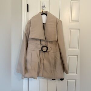 Chic Jessica Simpson Belted Coat